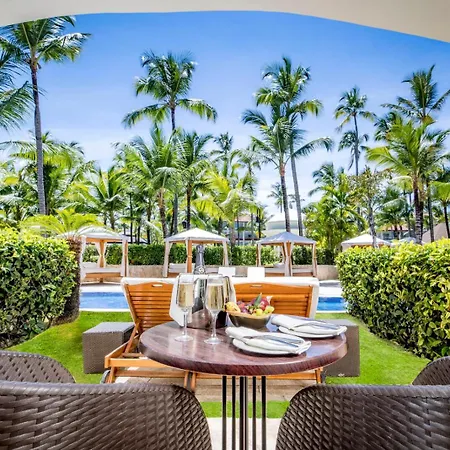 Majestic Colonial Punta Cana (Adults Only) Amenities photo View of the pool from a suite
